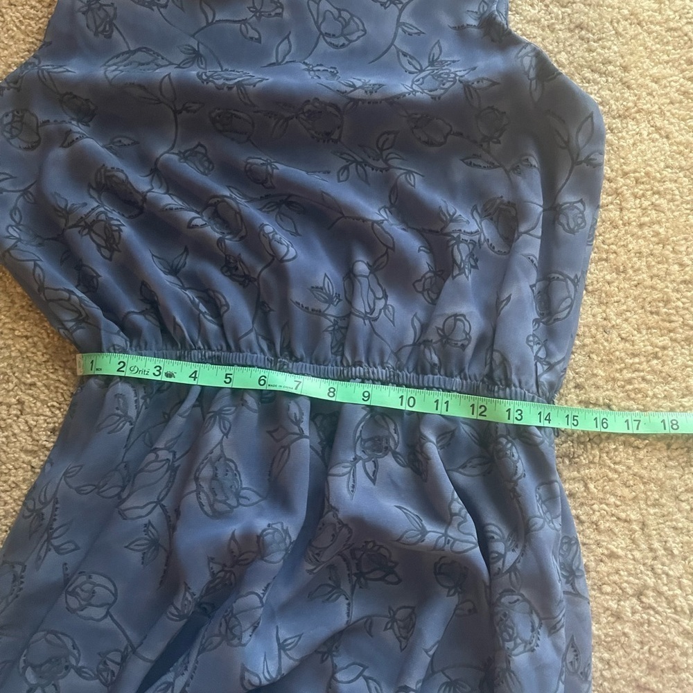 Leslie Faye “80s Does 40s” Floral Belted Midi Dress – Vintage Size 14 - Picture 9 of 9